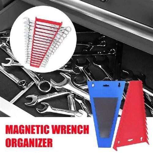 Wrench Organizer 2X Magnetic Wall Mount Storage Rack Wrench