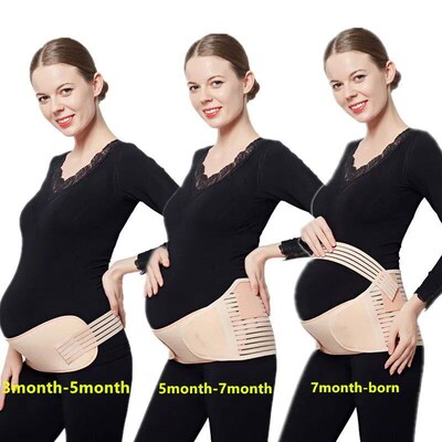 Supporting abdominal girdle Maternity Womens Belly Band Pre