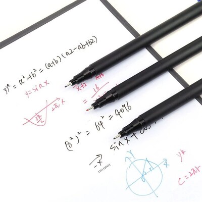 3 Colors 0.5mm Dry Erase Markers Erasable Whiteboard Marker