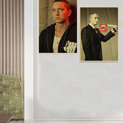 Eminem Posters 8 Mile Poster Hip Hop Rapper Singer Eminem Po
