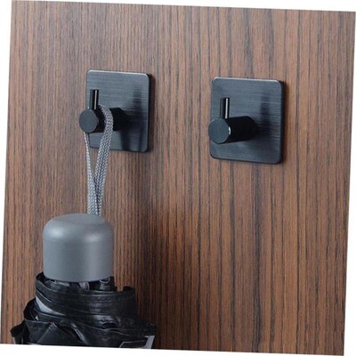 Self Adhesive Home Kitchen Wall Door Hook Key Holder Towel C