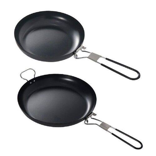 Nonstick Frying Pan Portable Outdoor Frypan Foldable Handle