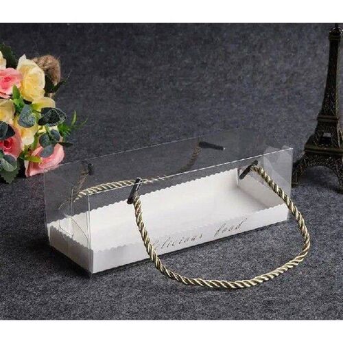 100pcs/lot 18.5cm*6.5cm*6.5cm clear transparent packing box