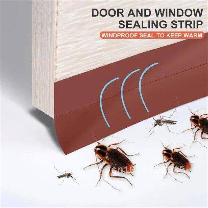 Self Adhesive Silicone Sealing Strip, Door and Window Seal,