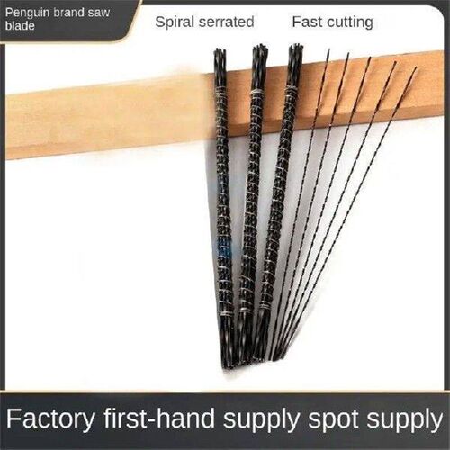 130mm Scroll Jig Saw Blades Spiral Teeth Kinds Wood Saw
