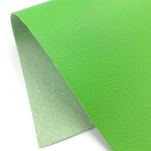 Litchi PU Leatherette Faux Leather Fabric Synthetic For Sewi