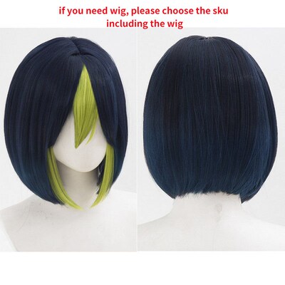 Kostum Cosplay Game Genshin Impact Tighnari Rambut Palsu Gen