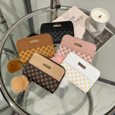 Women Short Wallet Many Department Ladies Cute Small Clutch