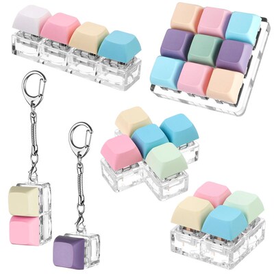 Keyboard Caps Toy Press Stress Relief Fidget Button Key Caps