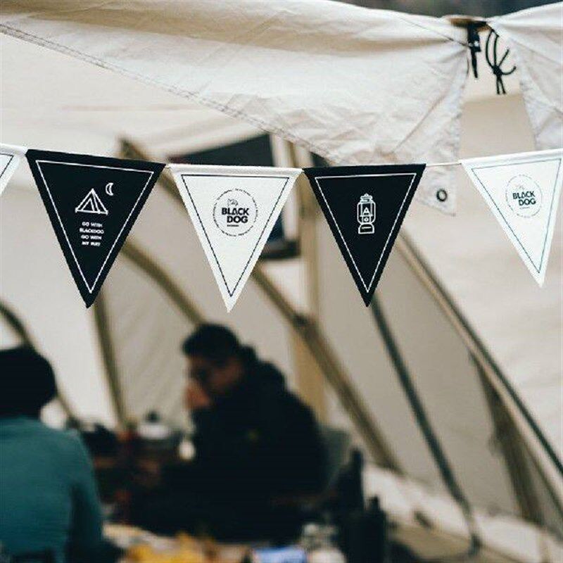 Birthday Flags String Lightweight Pennant Bunting Banner - 实物图