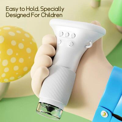 Kids Microscope 1000x Magnifier Microscope 200 Megapixels Wi