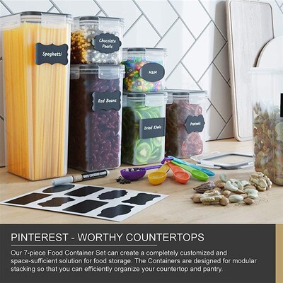 Airtight Food Storage Containers Plastic Food Canisters