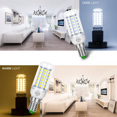 220V GU10 Led Lamp Bulb E14 Led Candle Light Bulb E27 Corn