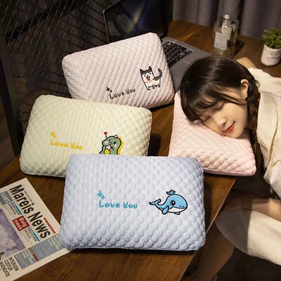 Ice Bean Pillow Sleeping Table Pillow Small Pillow Memory Co