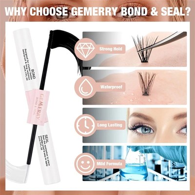 10ml 2in1 Lash Bond&Seal Cluster Lash Glue for DIY Eyelash