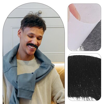 1pcs Fake Mustache Realistic Beard False Mustache