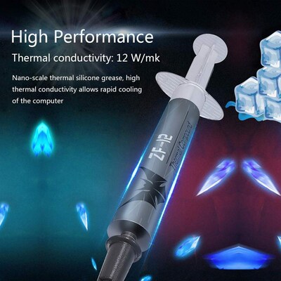 Thermal Compound Conductive ZF-12 4g/8g Grease Paste Silicon