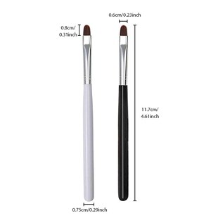 1PC Nail Painting Brush Pen Nail Round Head Phototherapy Pen