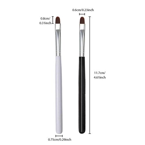 1PC Nail Painting Brush Pen Nail Round Head Phototherapy Pen