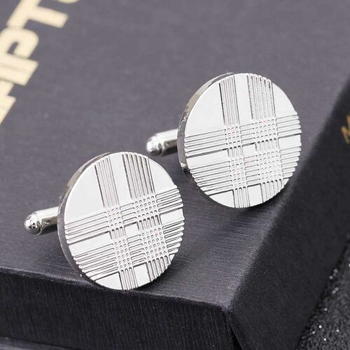 Fshion Vintge Punk Striped Mens French Shirt Cufflinks cces