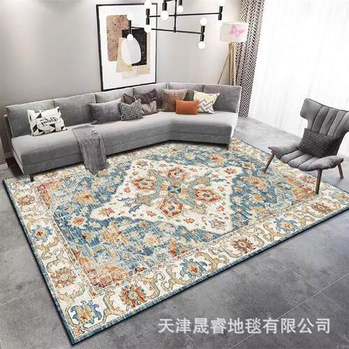 Vintage Indoor Area Rug Bedroom Living Room Floor Carpet Mat