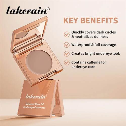 Lakerain Undereye Color Correction Concealer Fine Clay Textu