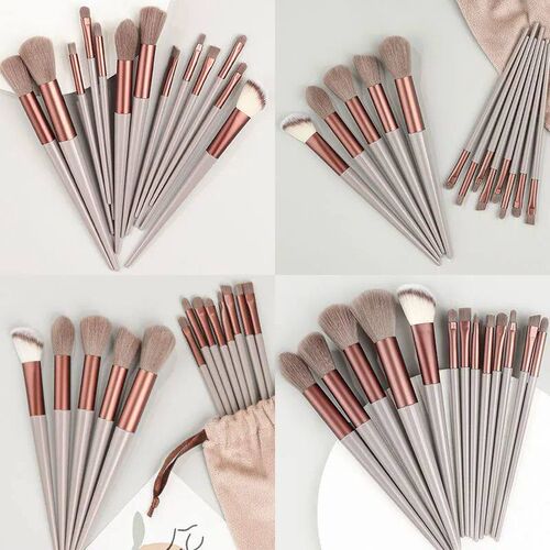 13PCS Makeup Brushes Set Soft Fluffy Cosmetics Foundation Bl