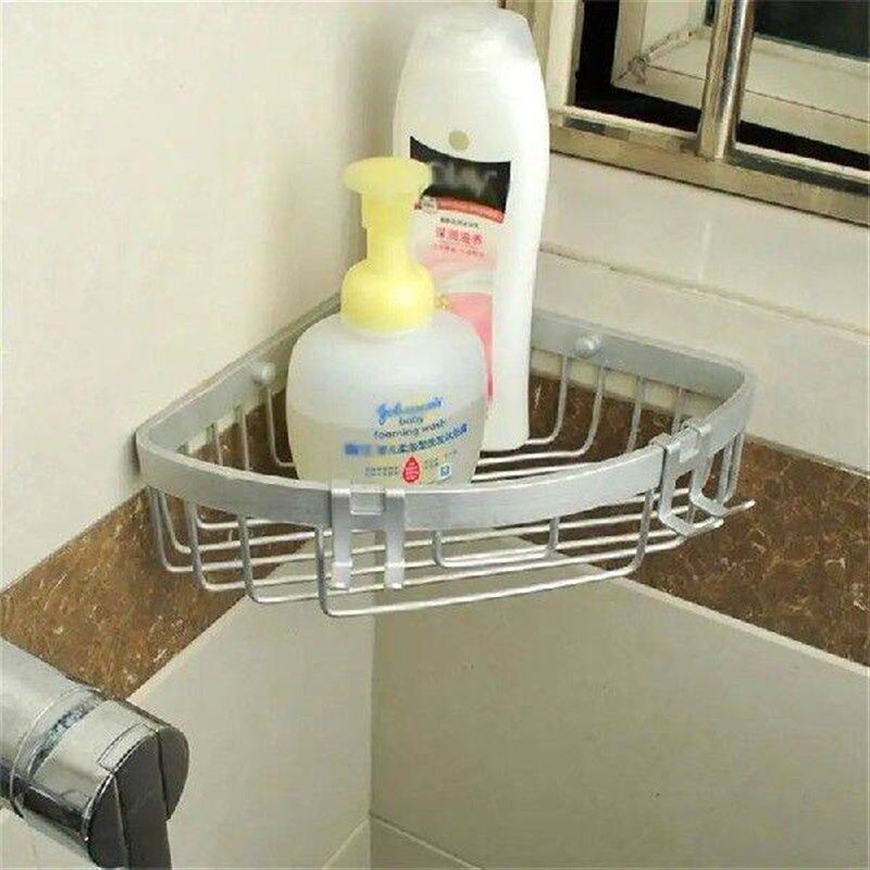 Space Aluminum Metal Shower Frameless Glass Door Hook Free - 实物图