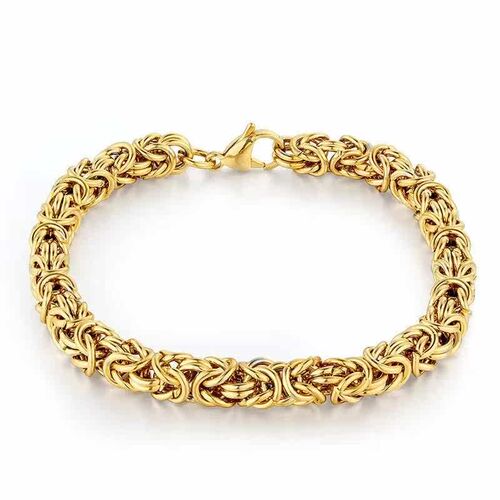Titanium Steel Brlet Hip Hop Mens Brlet Stainless Steel Han