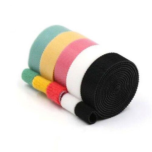 1.5M/Roll Fastening Tape Reusable Cable Straps Cable Ties
