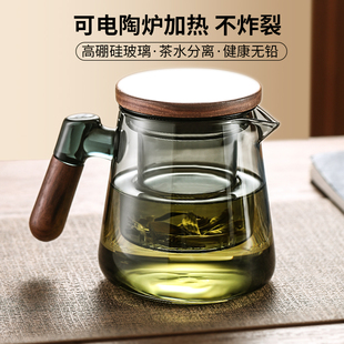 202新款 花茶壶过滤办公室泡茶壶 茶壶泡茶家用耐高温玻璃茶具装