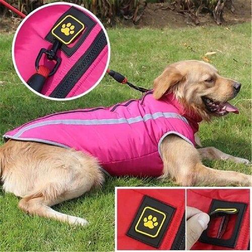 Soft Thickened Clothes Reflective Pet  Coat Waterproof