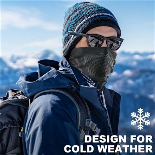 Face Bandana Mask Cover Neck Warmer Gaiter Cycling Ski Scarf