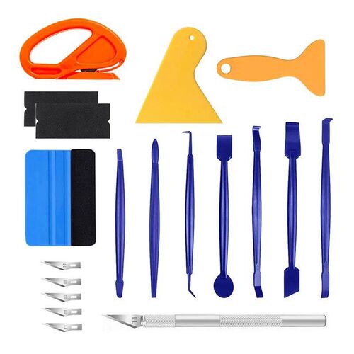 19Pcs/10Pcs Car Wrapping Vinyl Tool Kit Window Film Tint Too