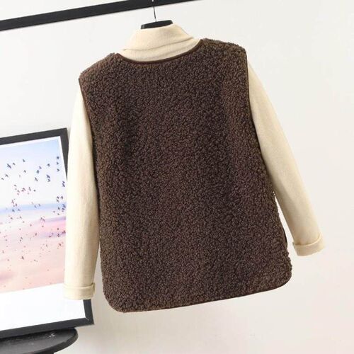 Vests 2021 Spring Autumn Vest Women Waistcoat Winter Thermal
