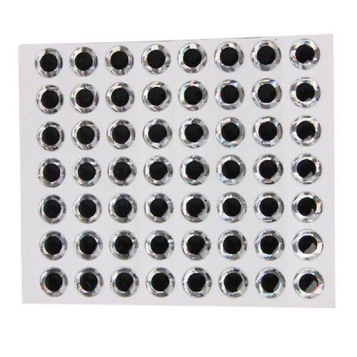100pcs/set Fish Eyes 3D Fishing Lure Eyes Mixed Color Fly