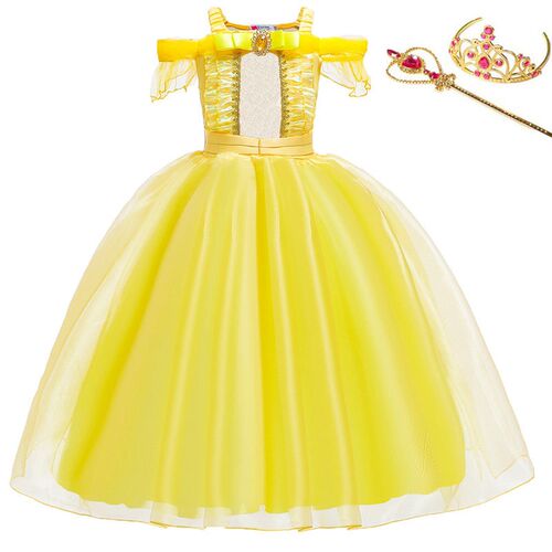 Girls Summer Elsa Anna Flower Dresses Dress Up Clothing Baby