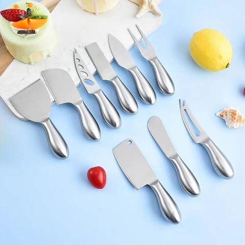 Hollow Handle Cheese Knife Suit Stainless Steel Butter Knife