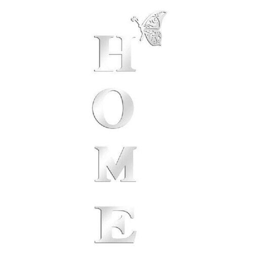 Wall Decor Letter Signs Acrylic Mirror Wall Sticker Wall