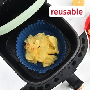 Airfryer Silicone Basket Reusable Oven Baking Tray Silicone