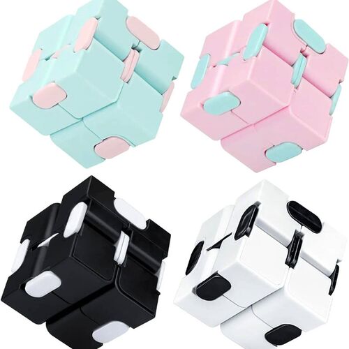 Infinity Cube Fidget Toy Stress Relieving Fidgeting Game for
