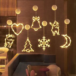 Christmas Ornaments Hanging LED Lights Bedroom Decoration