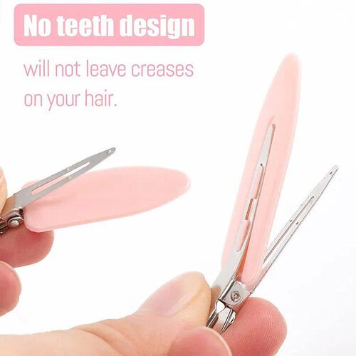 10pcs/set No Crease Basic Hair Clips For Women Girls Hair St