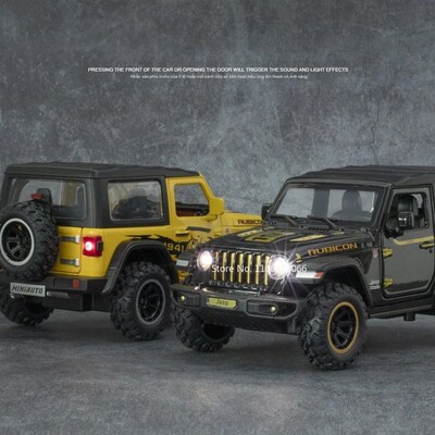 1/32 Wrangler Alloy Diecast Car Models Toy 1941 Rubicon Meta