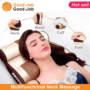 Neck Shoulder Massage Electric Massager Pillow Back Waist