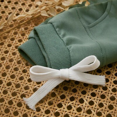 2PCS Winter Baby Tracksuit For Toddler Boys Outfits Contrast