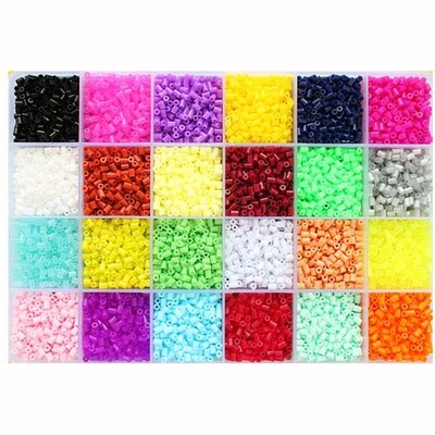 2.6mm Mini Hama Beads Fuse beads Set 1,0000pcs with Accessor