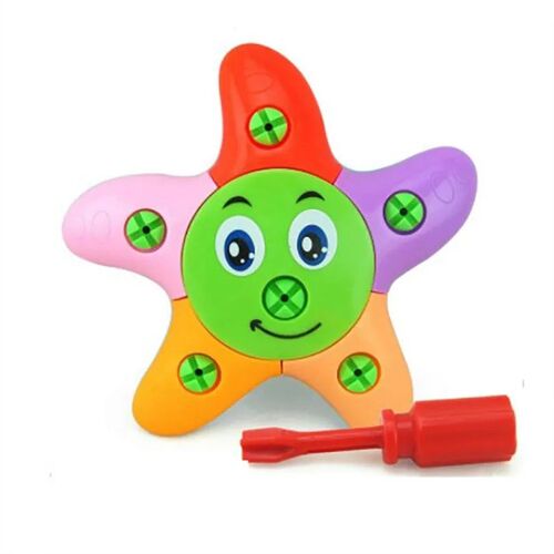 Early Learning Education DIY Screw Nut Group Installed Plast