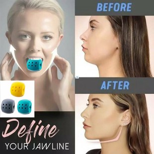 Food-grade Silica Gel JawLine Exercise Ball Facial Muscle