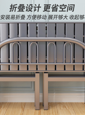 Folding small single bed simple bed portable nap cot 折叠床